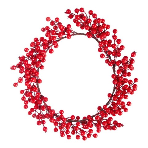 CORONA BACCHE ROSSO CM36